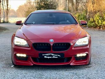BMW 640i F13 Coupé Mpack Full Red Pano 320 PK Voiture Belge