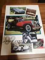 Calendrier 3M 1992 " Voitures de rêve ", Collections, Enlèvement ou Envoi, Utilisé, Voitures