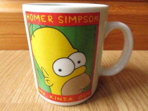 superbe tasse mug Homer Simpson my kinda guy de 1997, Maison & Meubles, Cuisine | Vaisselle, Utilisé, Tasse(s) et/ou soucoupe(s)