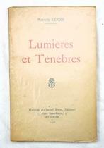 Lumières et Ténèbres 1938 Lenoir - Maison Aubanel Zeldzaam, Antiek en Kunst, Ophalen of Verzenden
