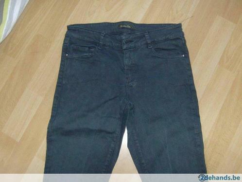 broek blauw merk massimo dutti - maat 36, Kleding | Dames, Broeken en Pantalons, Gedragen, Maat 36 (S), Blauw, Ophalen of Verzenden