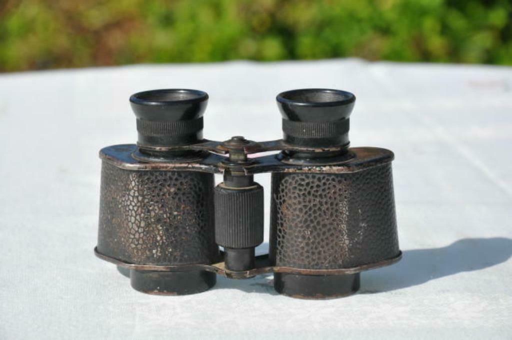 §  paire de jumelles en métal marque prima, Antiquités & Art, Antiquités | Autres Antiquités, Enlèvement ou Envoi