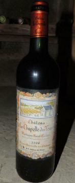 Vin Rouge Château La Chapelle des Toars Saint-Emillion 2008, Pleine, France, Enlèvement, Vin rouge