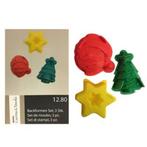 Kerst bakvormen cakevormen siliconen set 3 stuks, Diversen, Ophalen of Verzenden, Nieuw