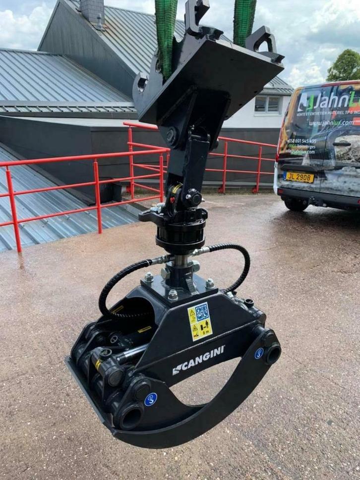 *Pince à bois Cangini pour pelle de 1,8 à 3,5T (cw05), Articles professionnels, Articles professionnels Autre, Enlèvement ou Envoi