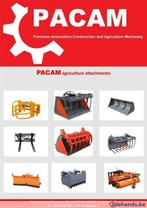 PACAM aanbouwdelen voor kniklader, minishovel en voorladers, Zakelijke goederen, Landbouw | Werktuigen, Overige typen, Ophalen of Verzenden