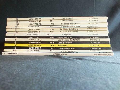 JERRY SPRING (13 ALBUMS DONT 4 E.O).     EDITIONS DUPUIS & A, Livres, BD, Comme neuf, Série complète ou Série, Enlèvement ou Envoi