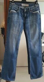 jeans bleu Asida taille basse coupe droite W28, Kleding | Dames, Bien Bleu, Ophalen of Verzenden, Gedragen, Blauw