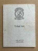 Catalogus Christie's Tribal Art (1977), Enlèvement ou Envoi