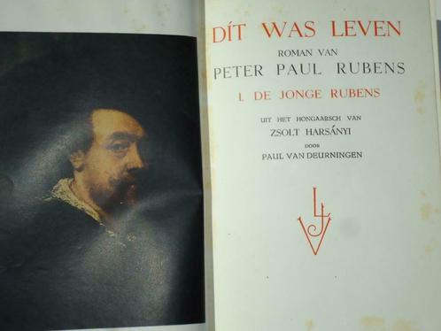 1943 Zsolt Harsanyi Dit was leven Pieter Paul Rubens 3 delen, Livres, Biographies, Enlèvement ou Envoi