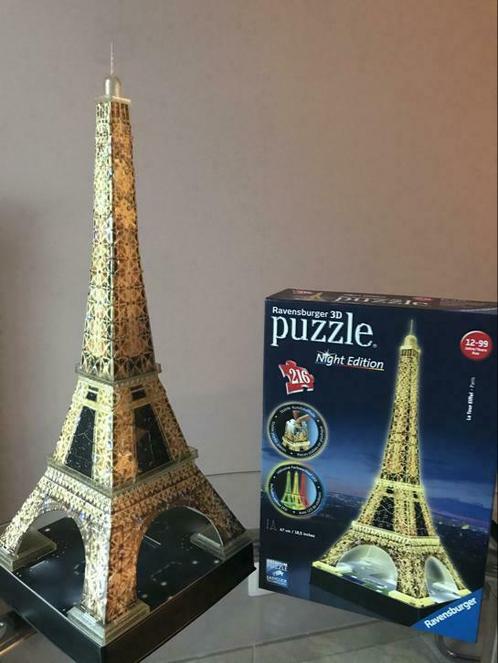 Puzzle 3D Tour Eiffel, 216 pièces, Hobby & Loisirs créatifs, Sport cérébral & Puzzles
