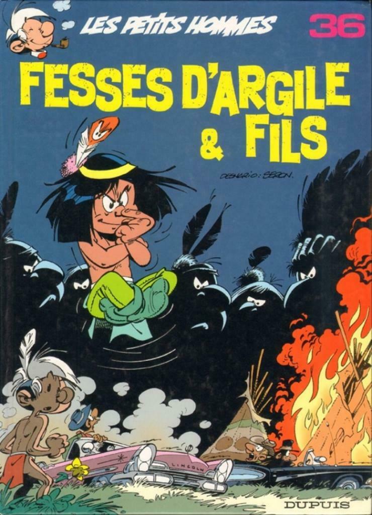 Petits hommes (Les),Fesses d'argile & fils,Première édition, Eén stripboek, Ophalen of Verzenden, Gelezen