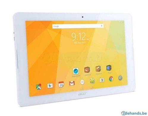 Acer Iconia One 10 Tablet 10 inch wit 16GB, Informatique & Logiciels, Windows Tablettes, Utilisé, Enlèvement ou Envoi
