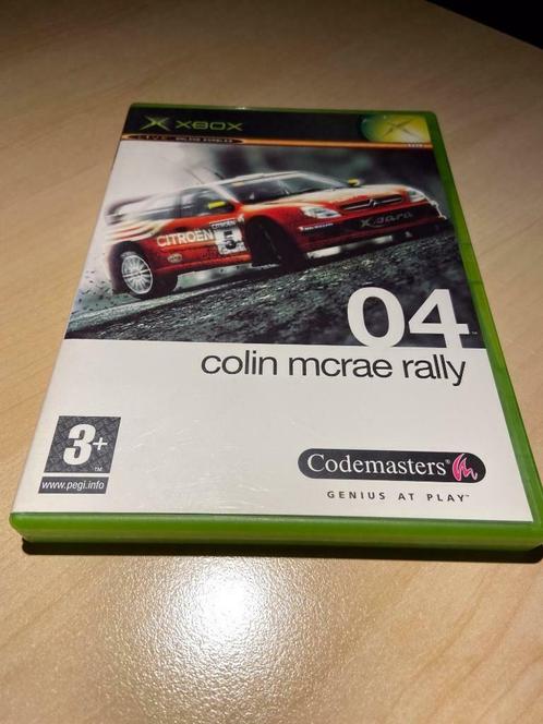 Colin McRae Rally 04 Xbox PAL, Consoles de jeu & Jeux vidéo, Jeux | Xbox Original, Comme neuf, Course et Pilotage, Enlèvement ou Envoi