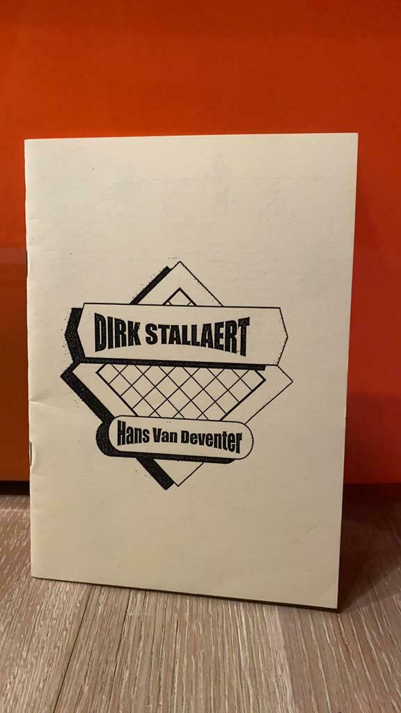 Dirk stallaert, brochure over hans van deventer, genummerd, Ophalen of Verzenden, Nieuw