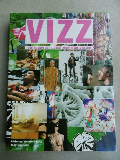 boek Vizz outrageous visual communication, Livres, Art & Culture | Photographie & Design, Utilisé, Autres sujets/thèmes, Enlèvement ou Envoi