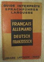 ww2 Dictionnaire français allemand larousse 1937, Ophalen of Verzenden, Duits