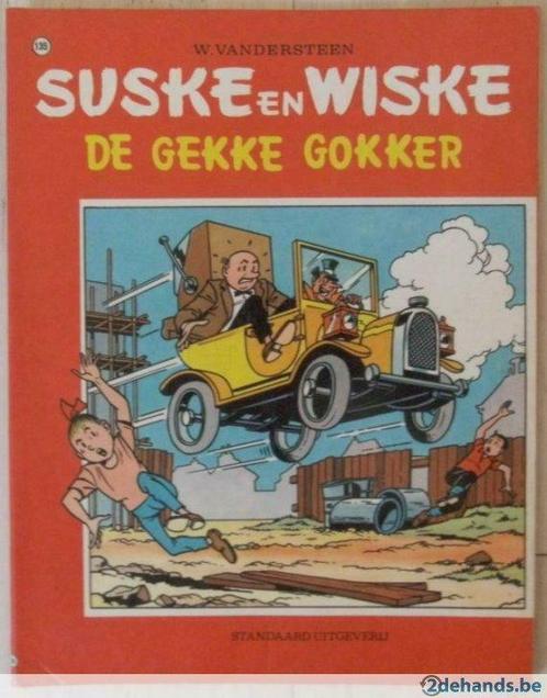 Suske en Wiske nr. 135 - De gekke gokker (eerste druk), Livres, BD, Utilisé