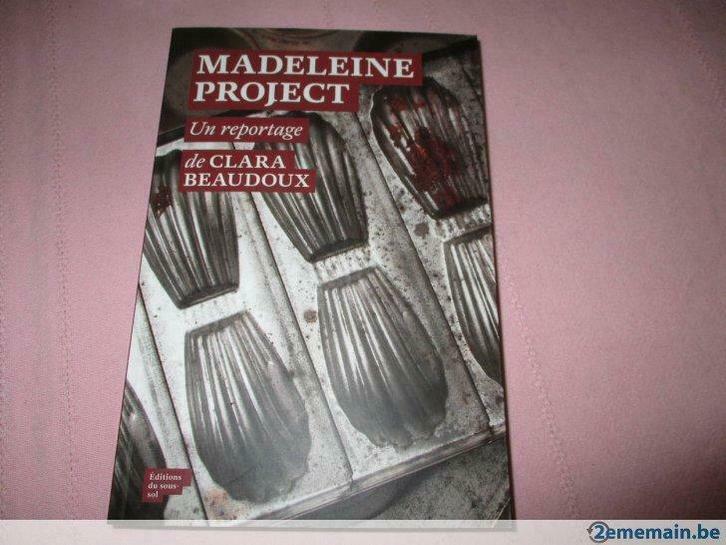 livre "madeleine project". clara baudoux., Boeken, Catalogussen en Folders, Nieuw, Ophalen of Verzenden