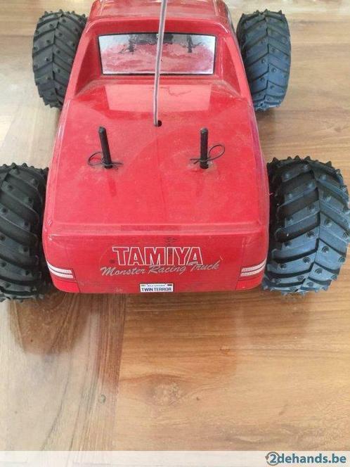 Tamiya racing truck wild dagger zo goed als nieuw en zender, Hobby en Vrije tijd, Modelbouw | Radiografisch | Auto's, Gebruikt