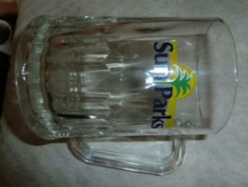 #E bier glas / pul SUNPARKS, Enlèvement ou Envoi, Utilisé, Verre à bière