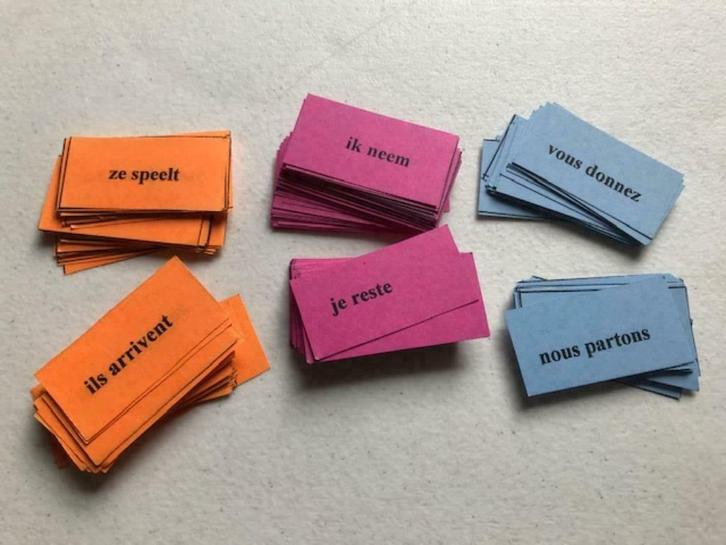 Oefenkaartjes : Unité 25 tot 28 FRANSE TAAL, Boeken, Advies, Hulp en Training, Zo goed als nieuw, Ophalen of Verzenden