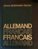 Grand dictionnaire Garnier allemand français 1972, Livres, Allemand, Utilisé, Enlèvement ou Envoi