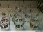 glas een lot  black & white en 3 whisky glazen, Verzamelen, Biermerken, Ophalen, Gebruikt
