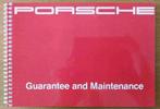 Porsche blanco onderhoudsboekje nieuwstaat, Livres, Autos | Livres, Porsche, Enlèvement ou Envoi, Neuf