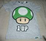 T-shirt 1-up Super Mario Bros, Kinderen en Baby's, Jongen, Gebruikt, Ophalen of Verzenden, Shirt of Longsleeve