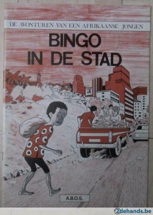 4 x Bingo (De avonturen van een Afrikaanse jongen), Livres, BD, Utilisé