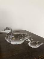 Val-Saint-Lambert Malard eenden groot en klein, Antiek en Kunst, Antiek | Glaswerk en Kristal, Ophalen