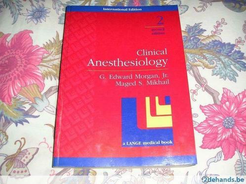 clinical anesthesiology, Antiquités & Art, Antiquités | Livres & Manuscrits, Enlèvement ou Envoi