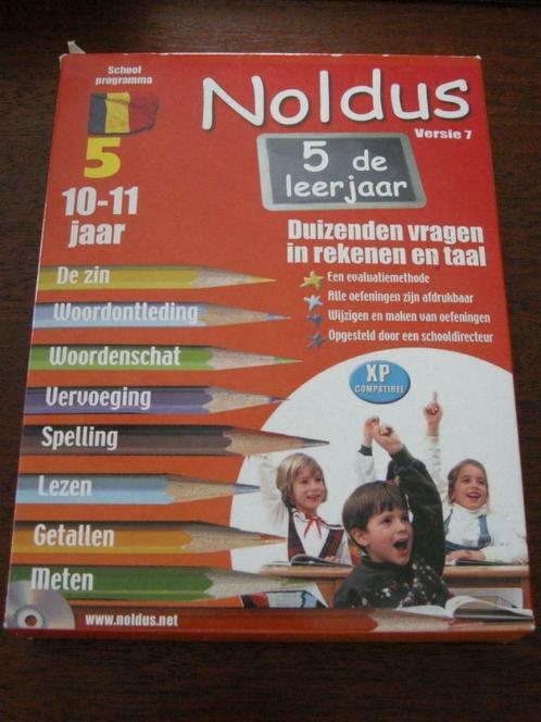 CD rom Noldus 5de leerjaar, Divers, Fournitures scolaires, Comme neuf, Enlèvement ou Envoi