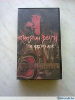 Christian Death ‎: "The Heretics Alive" (VHS) goth, CD & DVD, DVD | Musique & Concerts, Enlèvement ou Envoi