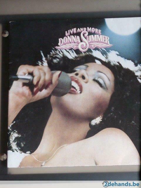 Donna Summer : live and more-donna summer-2lp, CD & DVD, Vinyles | Autres Vinyles, Utilisé, Enlèvement ou Envoi