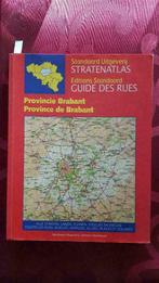 atlas de rue Brabant en Bruxelles, Livres, Carte géographique, 2000 à nos jours, Standaard Uitgever Antwerpen, Utilisé