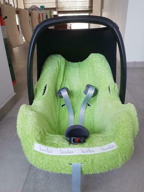 Autostoel Maxi Cosi Pebble+voetenzak+regenhoes+zonnekap+hoes, Kinderen en Baby's, Autostoeltjes, Gebruikt, Maxi-Cosi, 0 t/m 13 kg