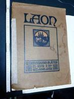 Dessins à la plume Karl Lotze 1914 ville de Laon (F), Antiquités & Art, Enlèvement