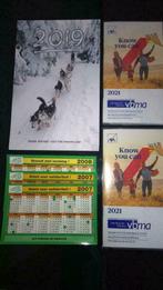 Agenda/ kalender- 2007 +2008+2019+2021, Nieuw, Ophalen of Verzenden