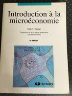 Introduction à la microéconomie - 5ème édition - DeBoeck, Livres, Livres scolaires, Économie, Enlèvement, Utilisé