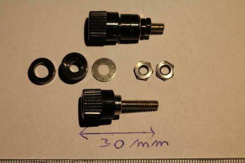 4mm stekkerbus/poolklemmen, Hobby en Vrije tijd, Elektronica-componenten, Nieuw, Verzenden