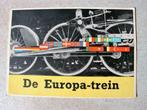 Antieke postkaart Europa-trein., Collections, Carte ou Gravure, Utilisé, Enlèvement ou Envoi, Train