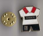 RWDM  FOOTBALL CLUB ENAMEL PIN BADGE - SONY  "VINTAGE", Collections, Articles de Sport & Football, Envoi, Utilisé, Autres types