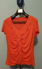 Top orange, Vêtements | Femmes, T-shirts, Manches courtes, Taille 38/40 (M), Enlèvement ou Envoi, Comme neuf