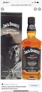 Jack daniels master distiller n*3 ( 70 cl), Zo goed als nieuw