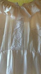 Robe de mariage/soirée vintage de 1979 de couleur champagne
