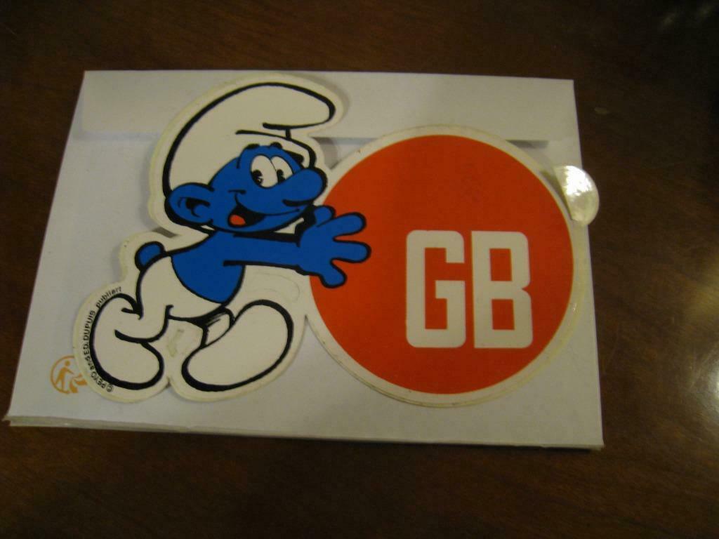 PEYO STICKER AUTOCOLLANT ANNEE 70 SCHTROUMPFS SMURF, Une BD, Enlèvement ou Envoi, Neuf