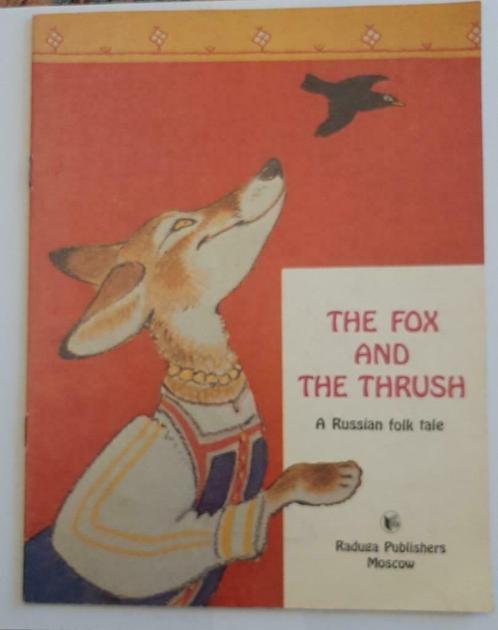 The Fox and the Thrush1984,Raduga Moskou USSR engels english, Boeken, Overige Boeken, Ophalen of Verzenden