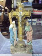 Zeldzaam antiek Frans Calvarie beeld rond 1900. Consommatum, Antiek en Kunst